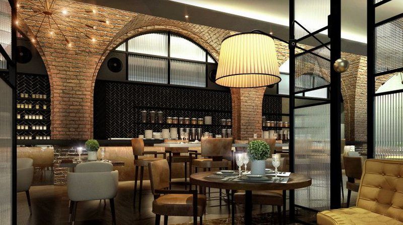 Hotel Stripes Kuala Lumpur, Autograph Collection ภายนอก รูปภาพ Restaurant interior