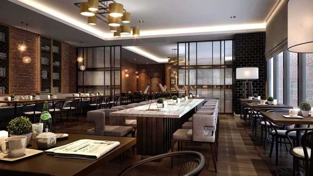 Hotel Stripes Kuala Lumpur, Autograph Collection ภายนอก รูปภาพ The interior of the restaurant