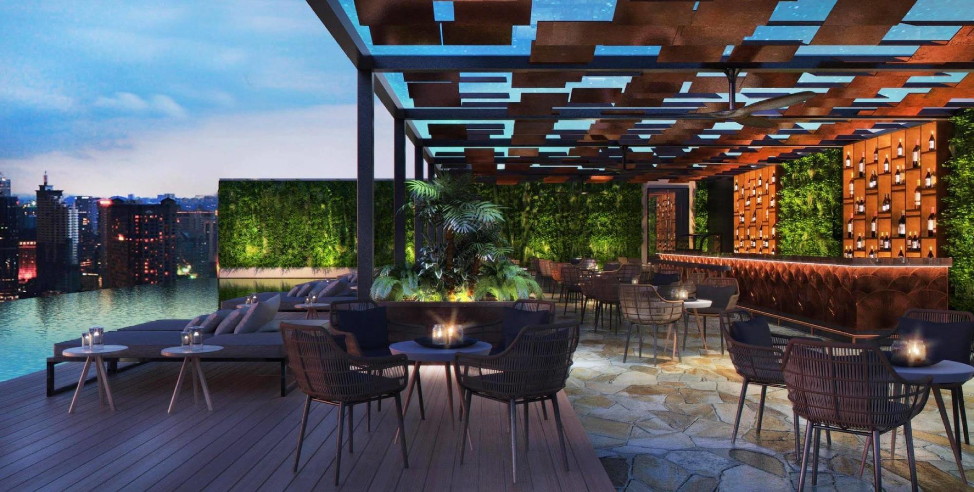 Hotel Stripes Kuala Lumpur, Autograph Collection ภายนอก รูปภาพ The Sky Bar